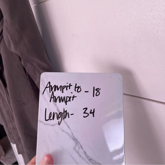 Club Monaco Olive Belted Trench Coat - Picture 2 of 7